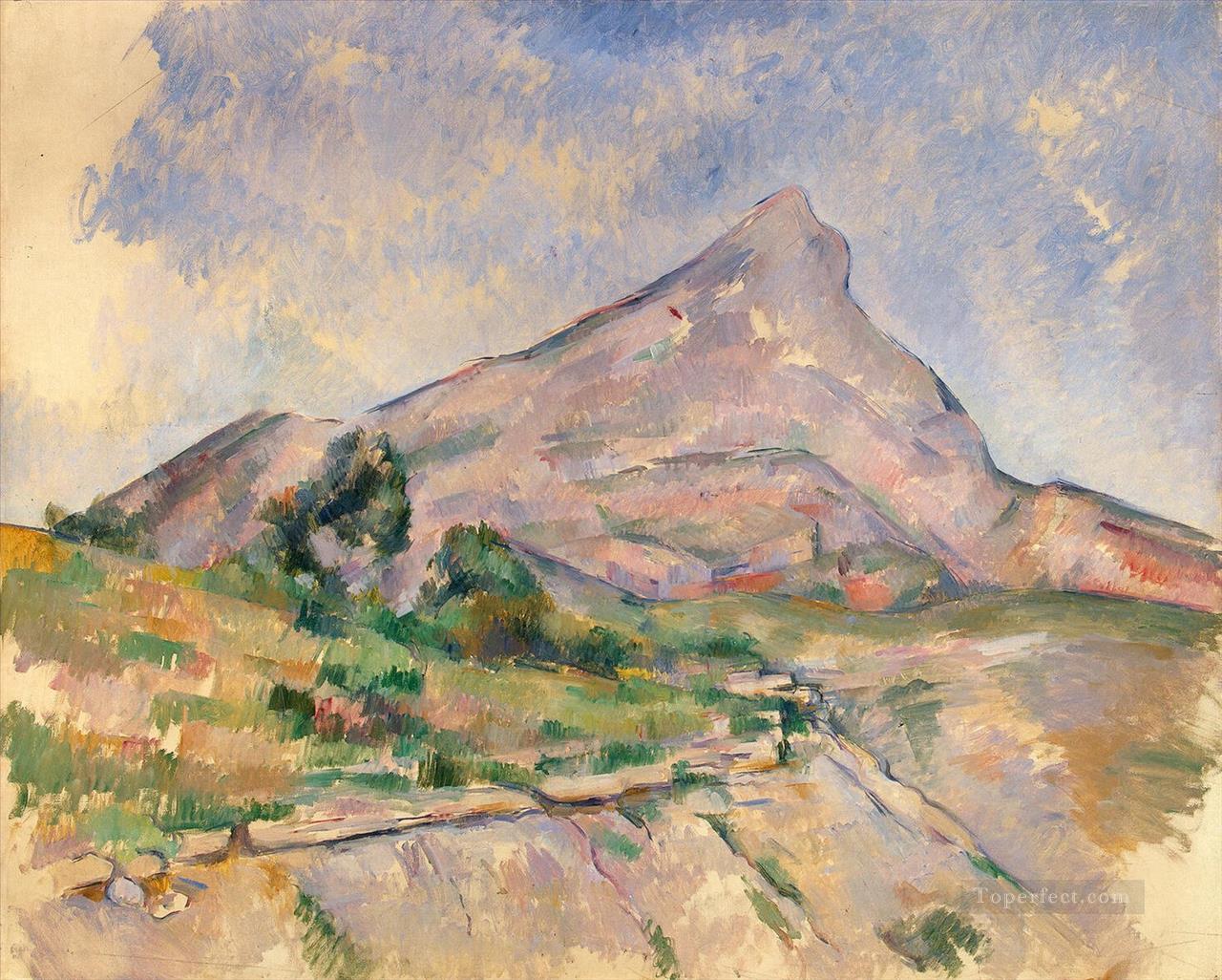 Mont Sainte Victoire 1898 Paul Cezanne Oil Paintings